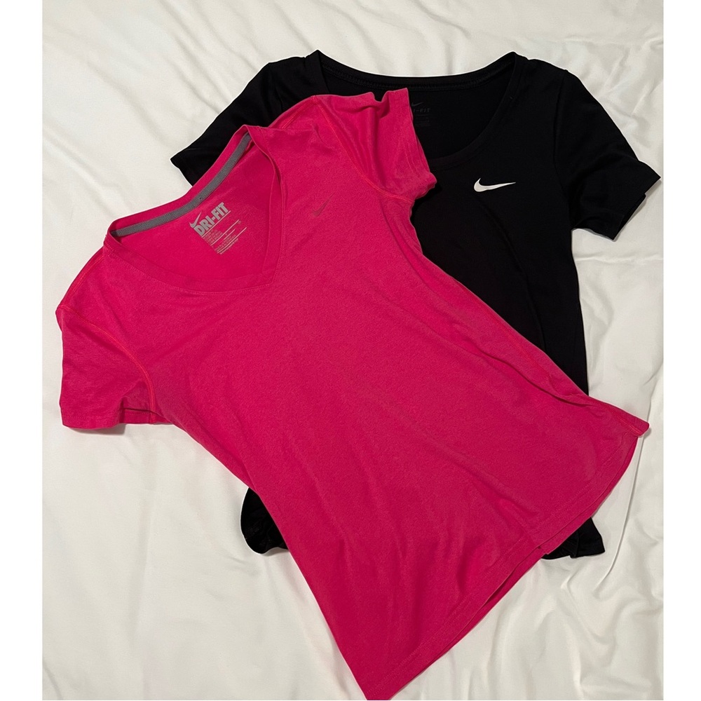 2 Nike Dri Fit shirts, size small